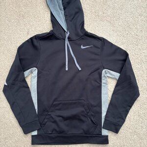 Nike Men's Black and Grey Hoodie